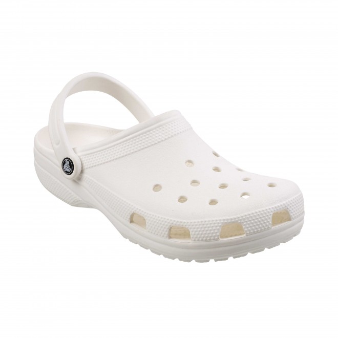 Crocs Men White Casual Clogs (SKU: 118-10001-100-10)