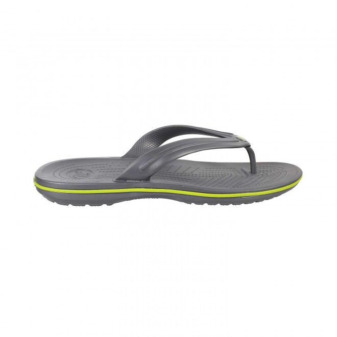 Crocs Men Graphite/Volt G Casual Slippers