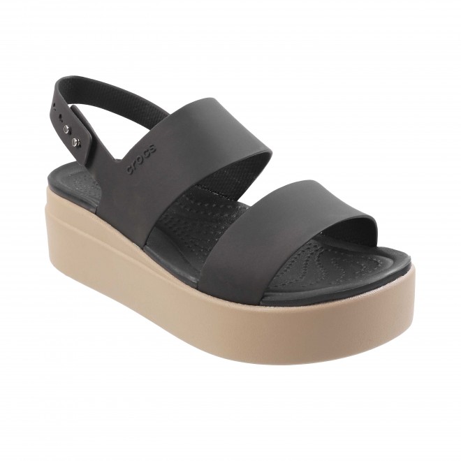 Crocs Women Black-mushroom Casual Sandals (SKU: 118-206453-07H-10)