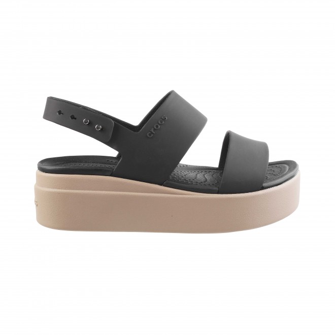 Crocs Women Black-Mushroom Casual Sandals