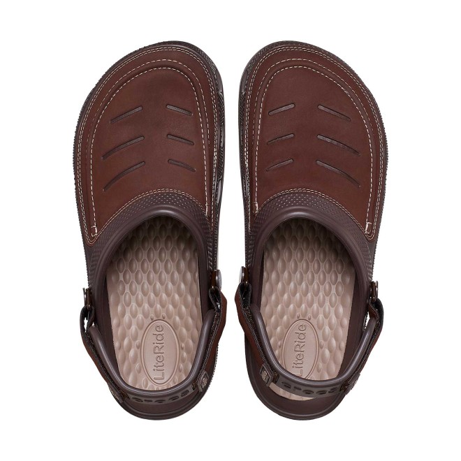 Crocs Men Espresso-Mushroom Casual Clogs (SKU: 118-207689-23D-7)