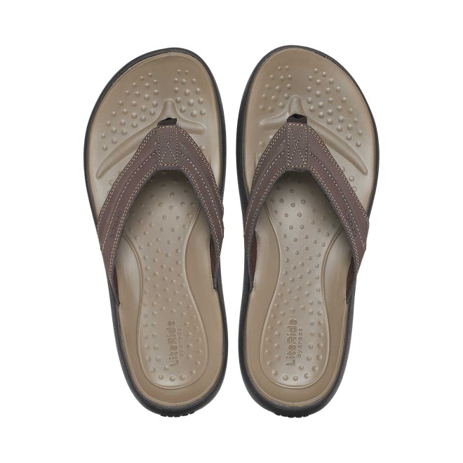 Crocs Men Espresso Casual Flip Flops (SKU: 118-209332-206-7)
