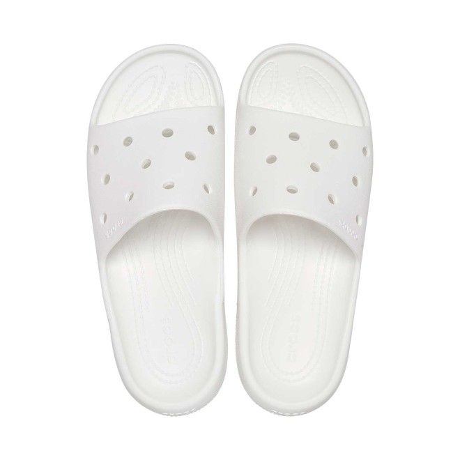 Crocs Men White Casual Slip Ons (SKU: 118-209401-100-6)