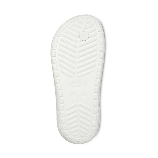 Crocs Men White Casual Slippers (SKU: 118-209402-100-11)