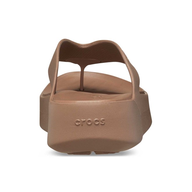 Crocs Women Latte Casual Flip Flops (SKU: 118-209410-2Q9-6)