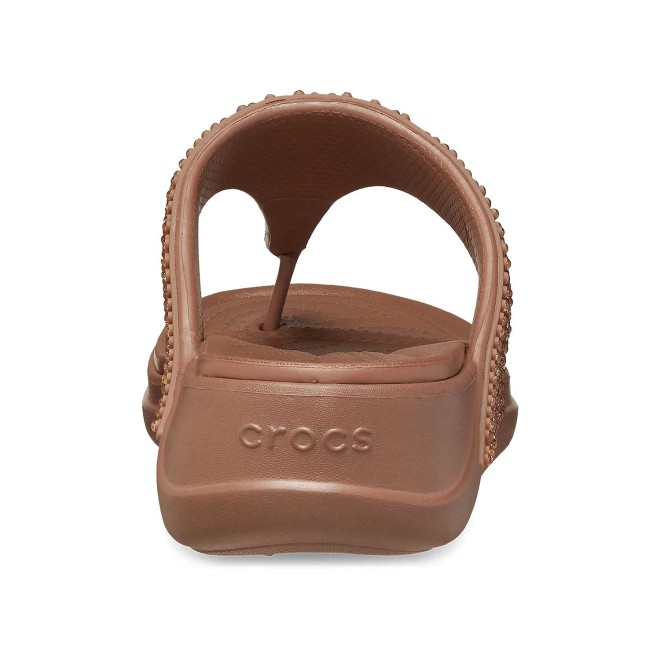 Crocs Women Bronze Casual Slippers (SKU: 118-209916-854-5)