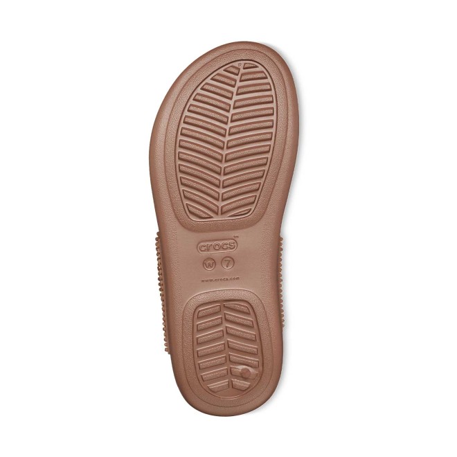 Crocs Women Bronze Casual Slippers (SKU: 118-209916-854-5)