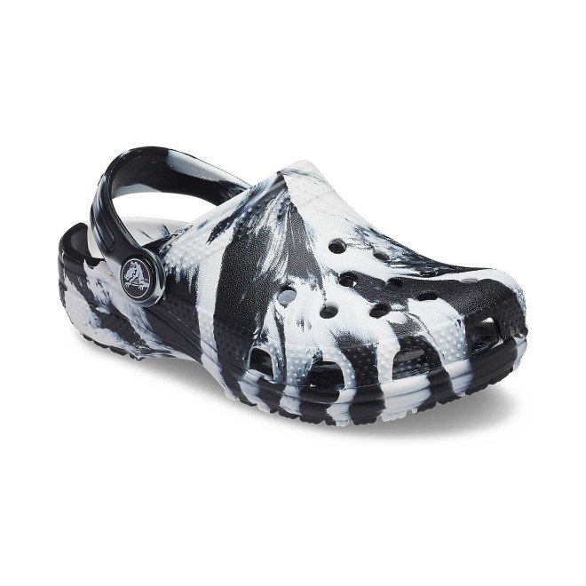Crocs Boys Black-White Casual Clogs (SKU: 127-206838-066-5)
