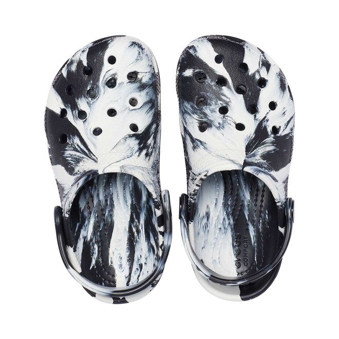 Crocs Boys Black-White Casual Clogs (SKU: 127-206838-066-5)