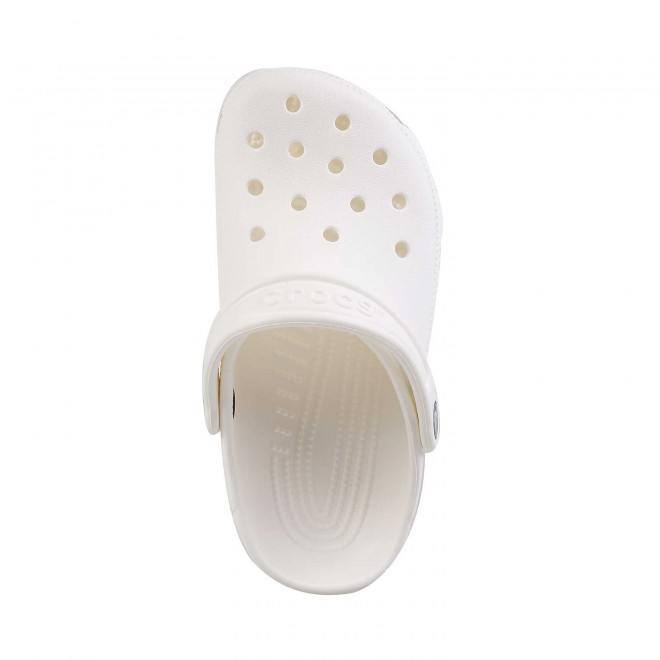 Crocs Boys White Casual Clogs (SKU: 127-206991-100-1)
