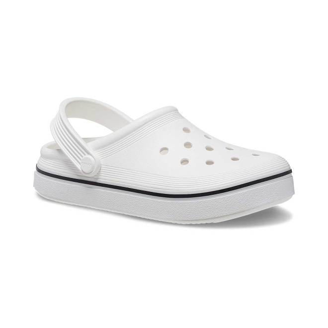 Crocs Boys White Casual Clogs (SKU: 127-208477-100-11)