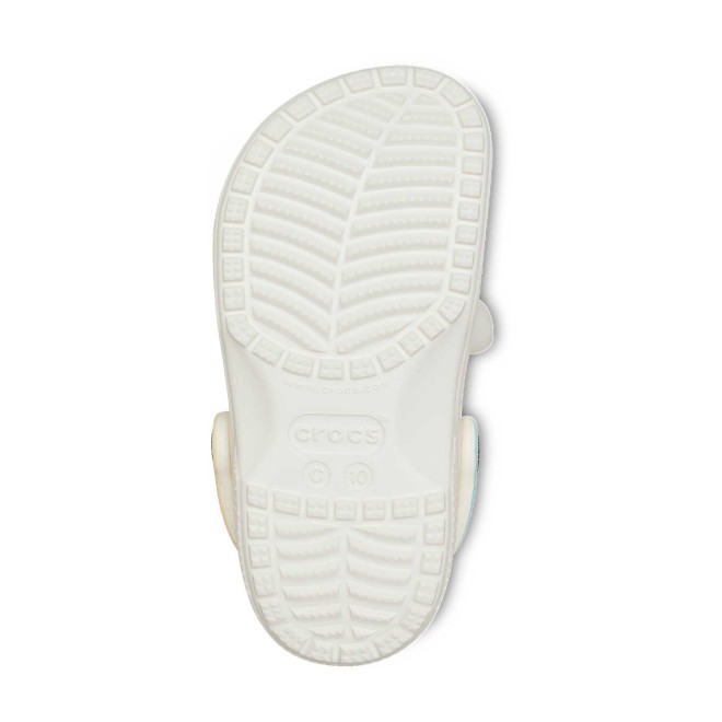 Crocs Kids-Girls Chalk Casual Clogs (SKU: 127-209701-0WV-5)