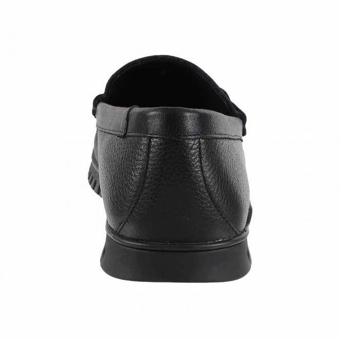 J.Fontini Men Black Casual Loafers (SKU: 14-1085-11-40)