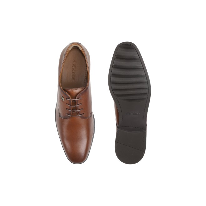 J.Fontini Men Tan Formal Lace Ups (SKU: 14-1087-23-40)