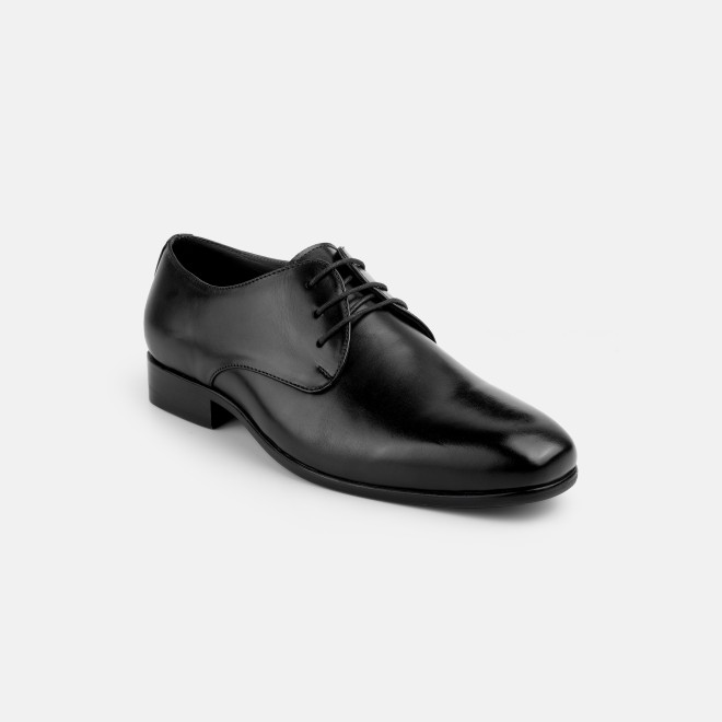 J.Fontini Men Black Ethnic Lace Up