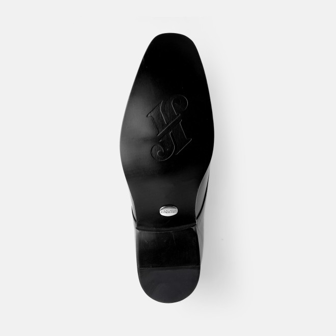 J.Fontini Men Black Ethnic Lace Up (SKU: 14-1198-11-40)