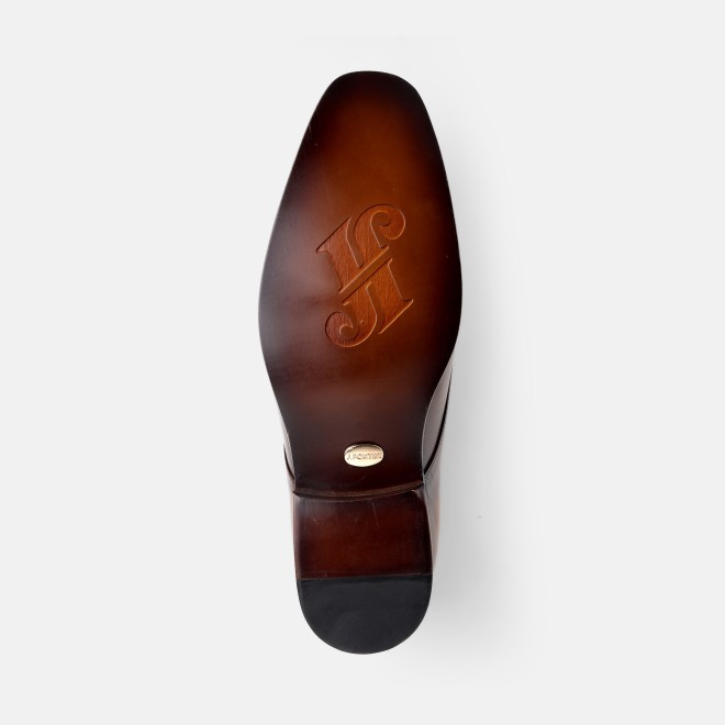 J.Fontini Men Tan Ethnic Lace Up (SKU: 14-1198-23-39)