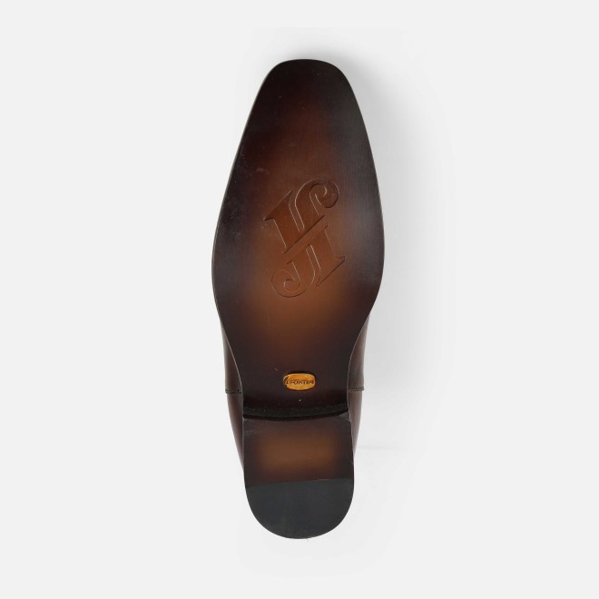 J.Fontini Men Tan Formal Boots (SKU: 14-1203-23-40)
