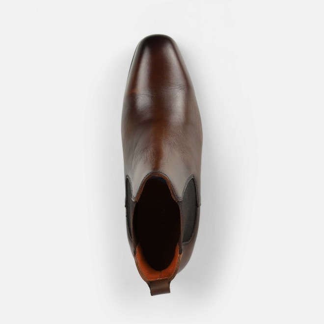 J.Fontini Men Tan Formal Boots (SKU: 14-1203-23-40)