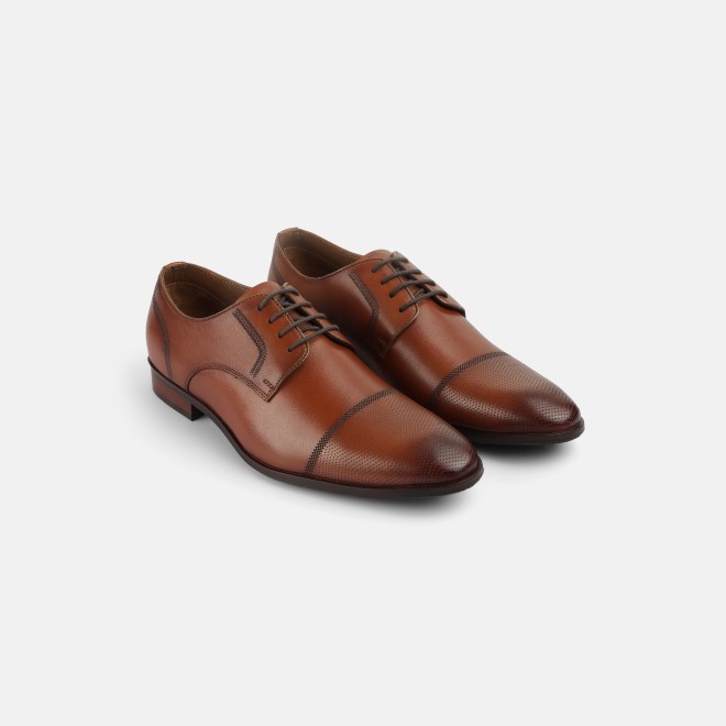 J.Fontini Men Tan Formal Oxford (SKU: 14-1204-23-41)