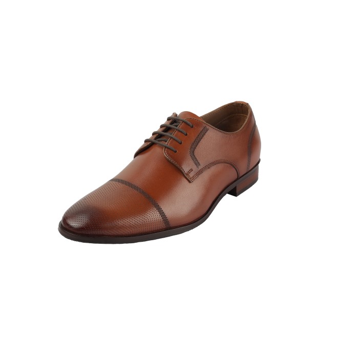 J.Fontini Men Tan Formal Oxford (SKU: 14-1204-23-41)
