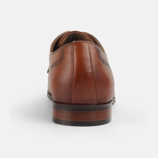 J.Fontini Men Tan Formal Oxford (SKU: 14-1204-23-41)