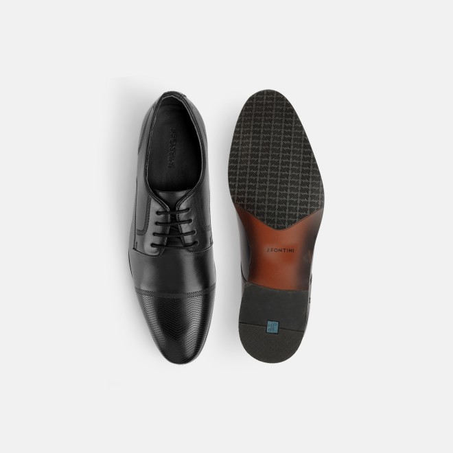 J.Fontini Men Black Formal Oxford (SKU: 14-1204-11-41)