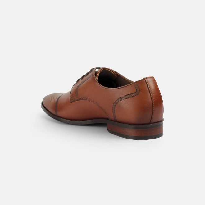 J.Fontini Men Tan Formal Oxford (SKU: 14-1204-23-41)