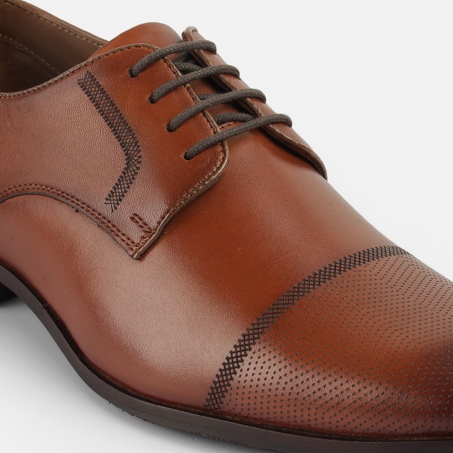 J.Fontini Men Tan Formal Oxford (SKU: 14-1204-23-41)