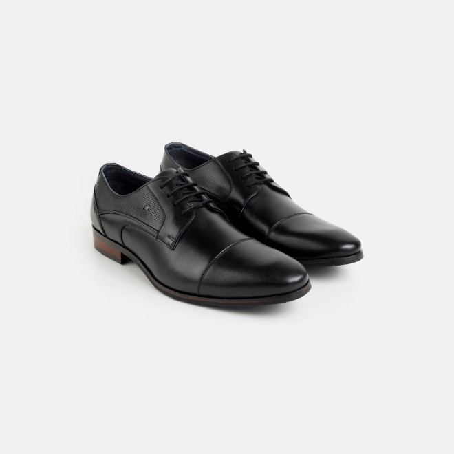 J.Fontini Men Black Formal Oxford (SKU: 14-1208-11-40)