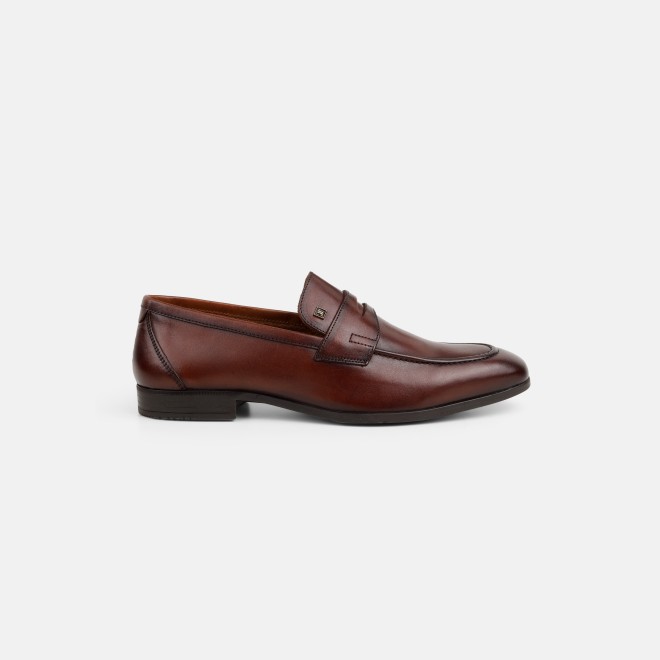 J.Fontini Men Tan Formal Moccasin (SKU: 14-1237-23-39)