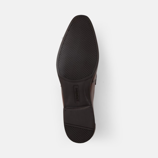 J.Fontini Men Tan Formal Moccasin (SKU: 14-1237-23-39)