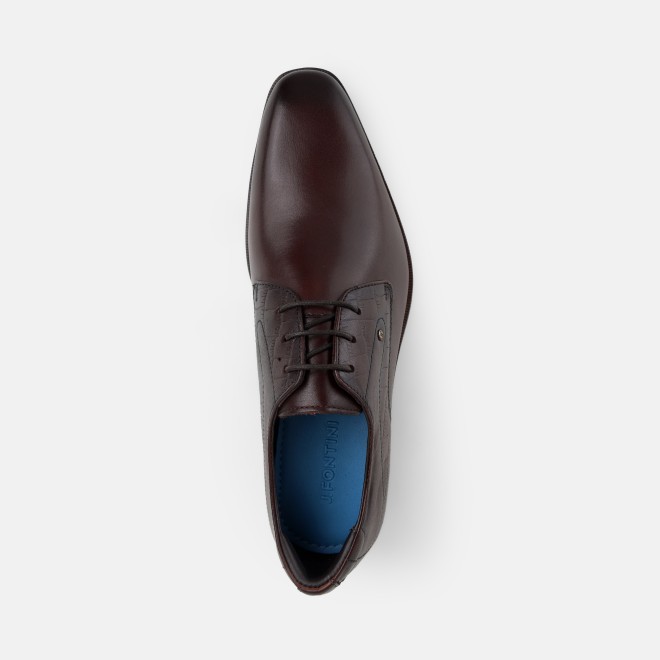 J.Fontini Men Brown Formal Lace Up (SKU: 14-1238-12-39)