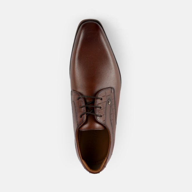 J.Fontini Men Tan Formal Lace-Up (SKU: 14-1238-23-44)