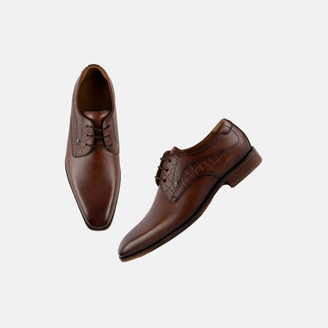 J.Fontini Men Tan Formal Lace-Up (SKU: 14-1238-23-44)