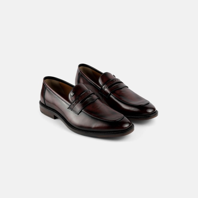 J.Fontini Men Wine Formal Slip-Ons (SKU: 14-1240-58-41)
