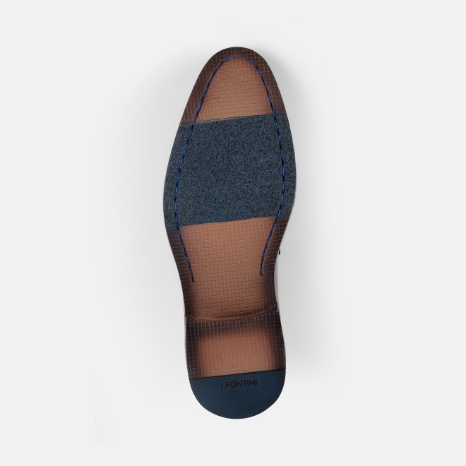 J.Fontini Men Tan Party Moccasin (SKU: 14-1240-23-41)