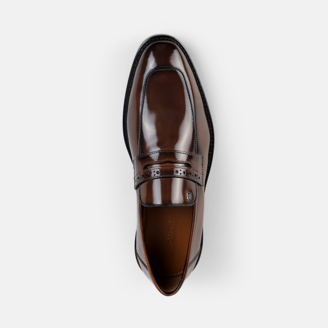 J.Fontini Men Tan Party Moccasin (SKU: 14-1240-23-41)