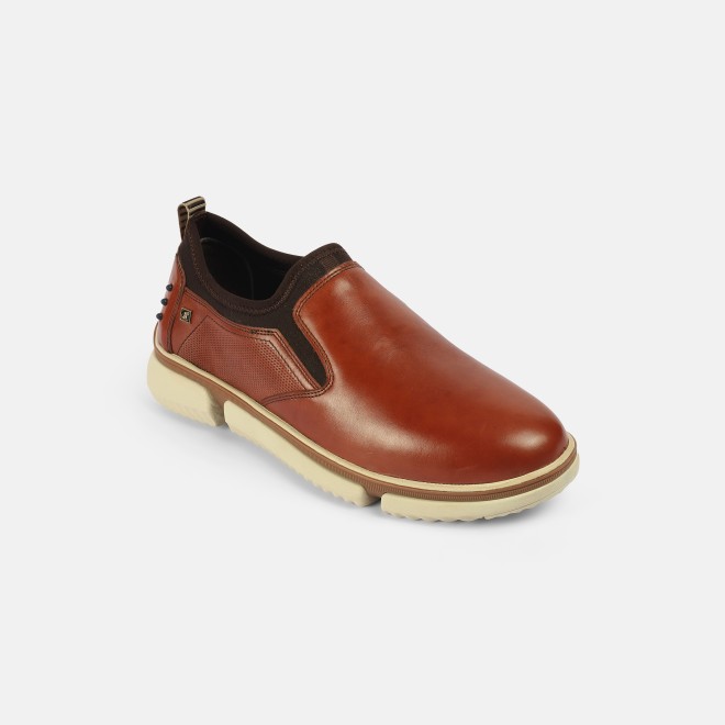 J.Fontini Men Tan Casual Moccasin (SKU: 14-1257-23-41)
