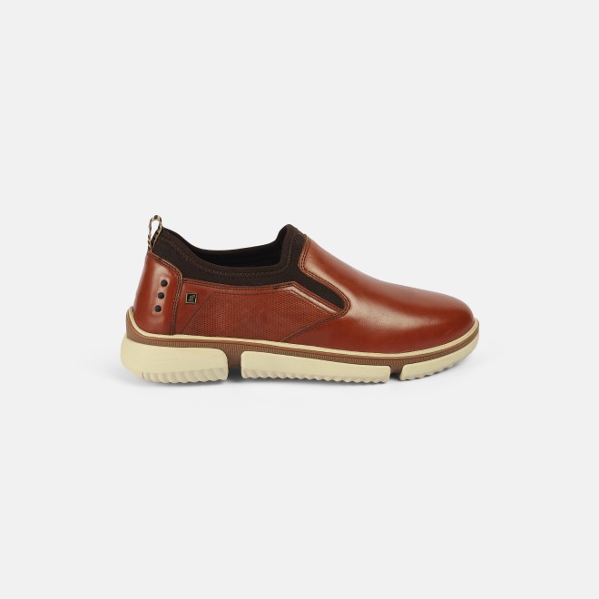 J.Fontini Men Tan Casual Moccasin (SKU: 14-1257-23-41)