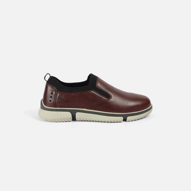 J.Fontini Men Wine Casual Moccasin (SKU: 14-1257-58-41)