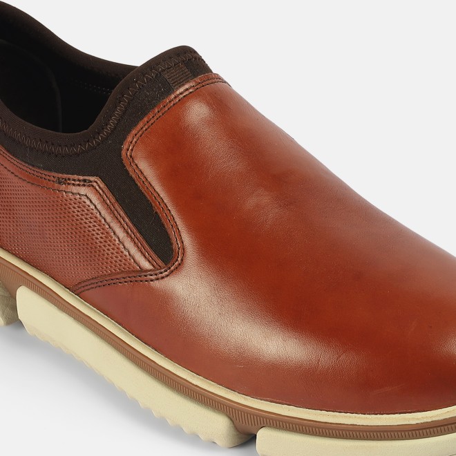 J.Fontini Men Tan Casual Moccasin (SKU: 14-1257-23-41)
