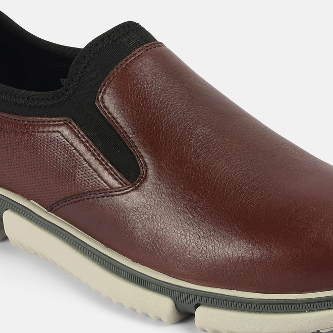 J.Fontini Men Wine Casual Moccasin (SKU: 14-1257-58-41)