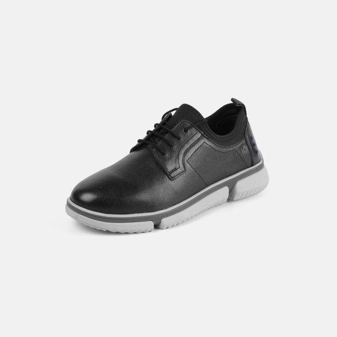 J.Fontini Men Black Casual Lace Up (SKU: 14-1258-11-39)