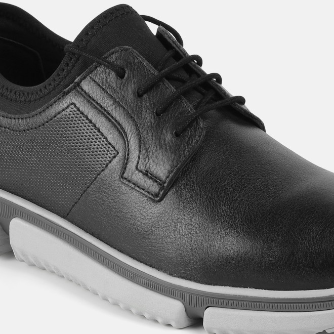 J.Fontini Men Black Casual Lace Up (SKU: 14-1258-11-39)