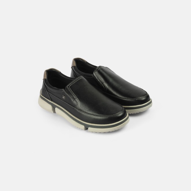 J.Fontini Men Black Casual Moccasin (SKU: 14-1259-11-40) J.Fontini Men Black Casual Moccasin (SKU: 14-1259-11-40)