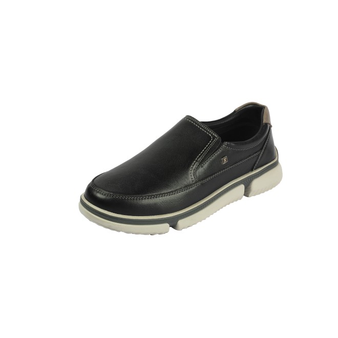 J.Fontini Men Black Casual Moccasin (SKU: 14-1259-11-40) J.Fontini Men Black Casual Moccasin (SKU: 14-1259-11-40)