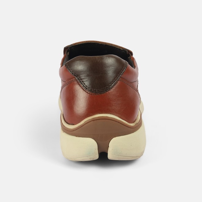 J.Fontini Men Tan Casual Moccasin (SKU: 14-1259-23-40)