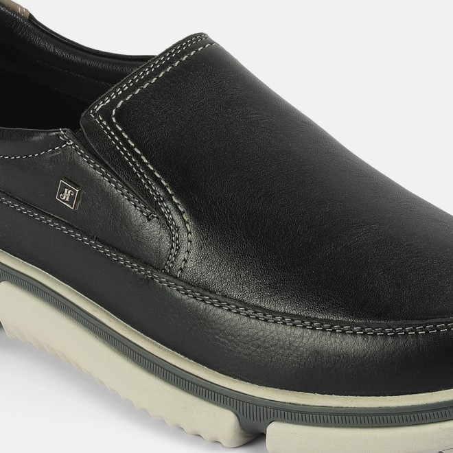 J.Fontini Men Black Casual Moccasin (SKU: 14-1259-11-40) J.Fontini Men Black Casual Moccasin (SKU: 14-1259-11-40)