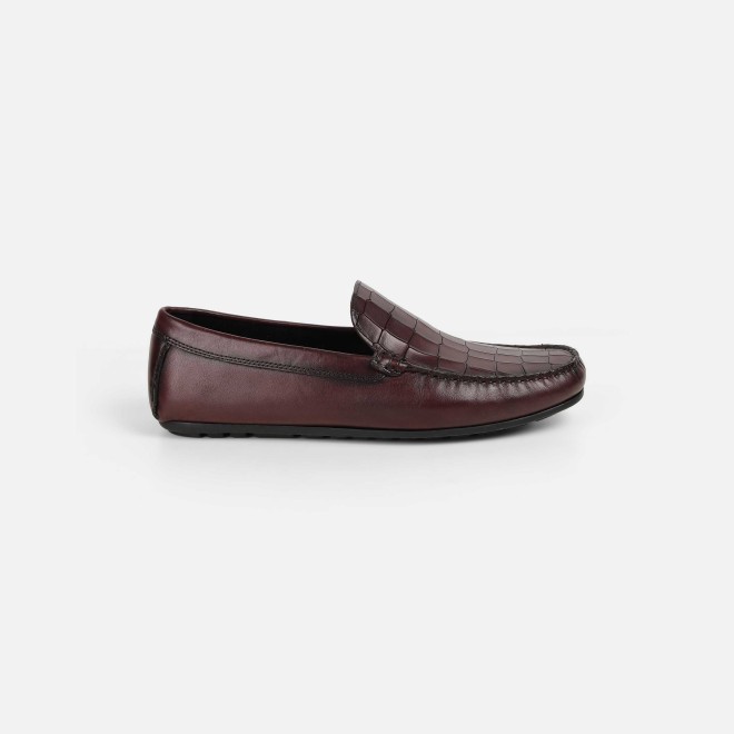 J.Fontini Men Wine Casual Loafers (SKU: 14-1273-58-40)